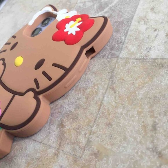 Hello Kitty Bikini Hawaii Iphone 11acessories cases brown/ black - Picture 13 of 15